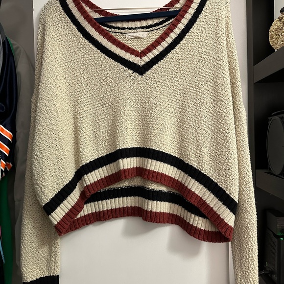 La hearts knit sweater top - Picture 2 of 2